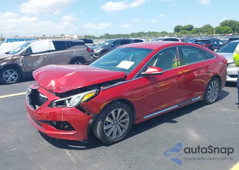 2017 Hyundai Sonata Sport from USA, damaged, VIN 5NPE34AF1HH466316